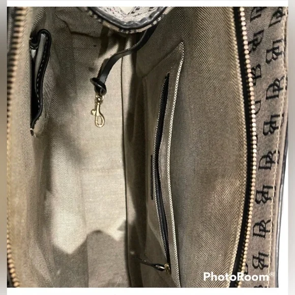 Black and gray Dooney&Bourke purse/bag - Picture 5 of 7